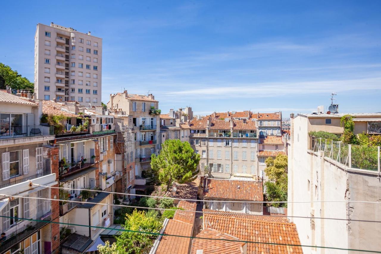 Appartement 180° sur le Ciel... 5 minutes du Port à Marseille Extérieur photo